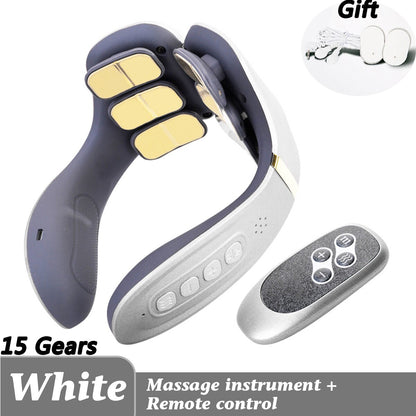 Gift 15 Gears White Massage instrument Remote control