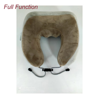 Electric Neck Massage U Shaped Pillow Rechargeable Multifunctional Portable Shoulder Cervical  Therapy Travel Home  Relaxation