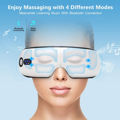 Enjoy Massaging with 4 Different Modes While Listening Music With Bluetooth