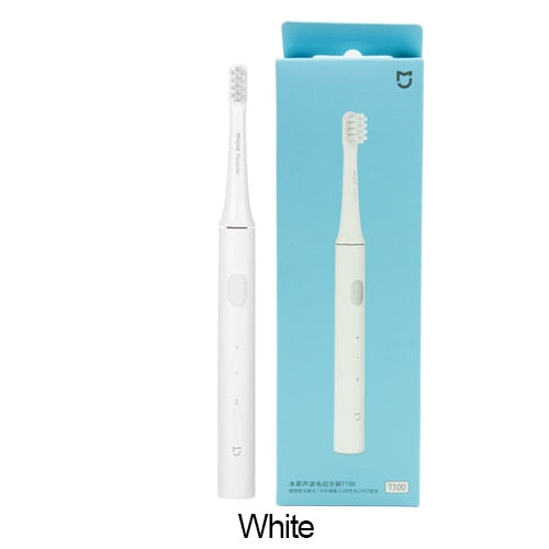 Xiaomi Mijia T100 Sonic Electric Toothbrush Mi Smart Tooth Brush Colorful USB Rechargeable IPX7 Waterproof For Toothbrushes head