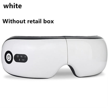 Eye Massager Smart Airbag Vibration Eye Care Instrument Hot Compress Bluetooth Eye Massage Glasses Fatigue Pouch &amp; Wrinkle