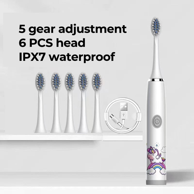 5 gears 6 PCS head IPX7