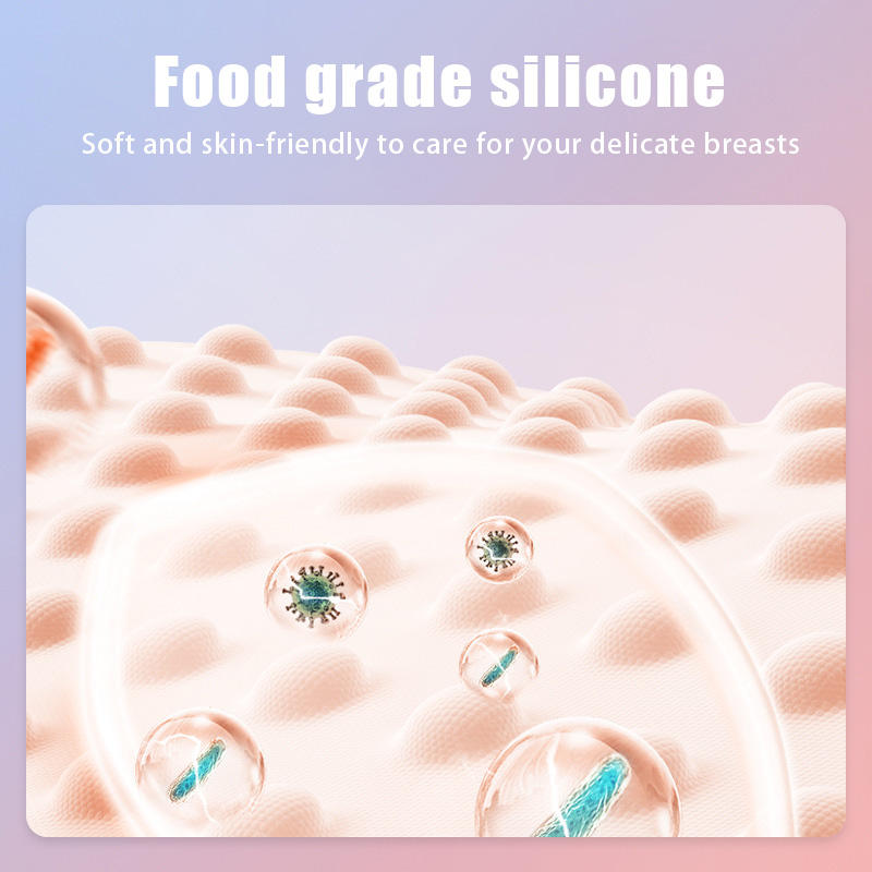 Food grade silicone Soft and skin-friendly to care for your delicate breast