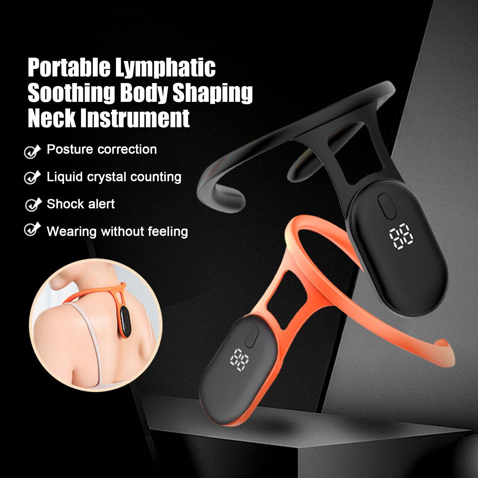 Portable Lymphatic Soothing Body Shaping Neck Instrument Posture