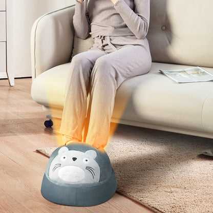 Electric Kneading Foot Massager dormitory office cartoon Infrared Heating Shiatsu Knead Roller Air Compression Foot Massager