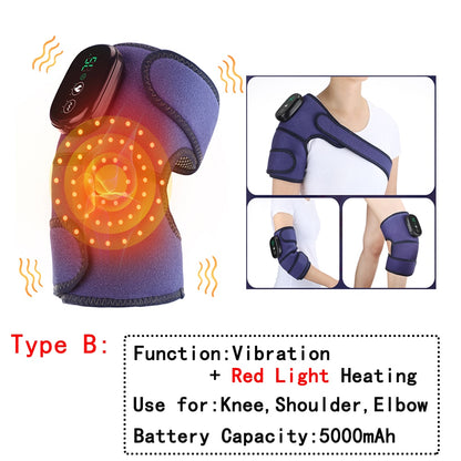 Type B: Function:Vibration Red Light Heating Use for