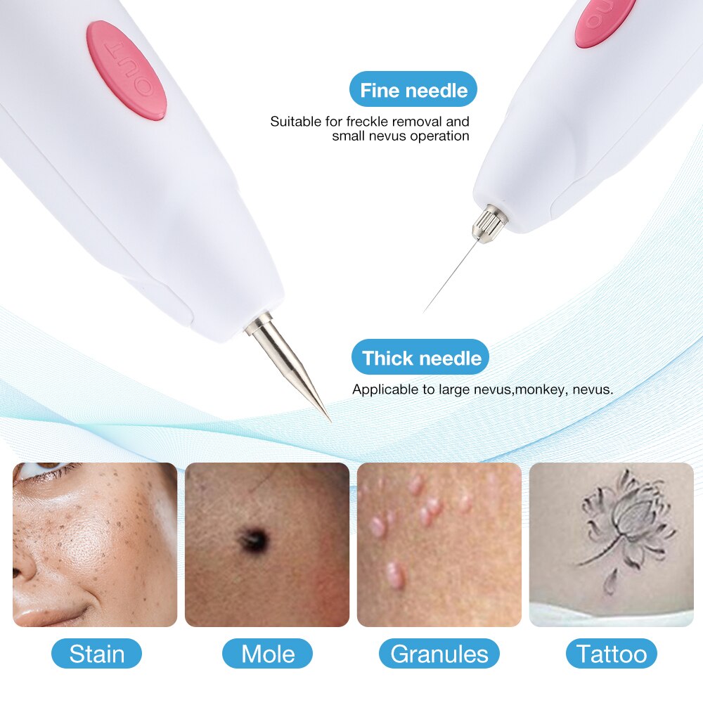 Skin Tag Remover Wart Berrugas Eliminator Plasma Pen Freckle Remove Electric Beauty Spot Pen Remove Mole Spots Warts Tattoos