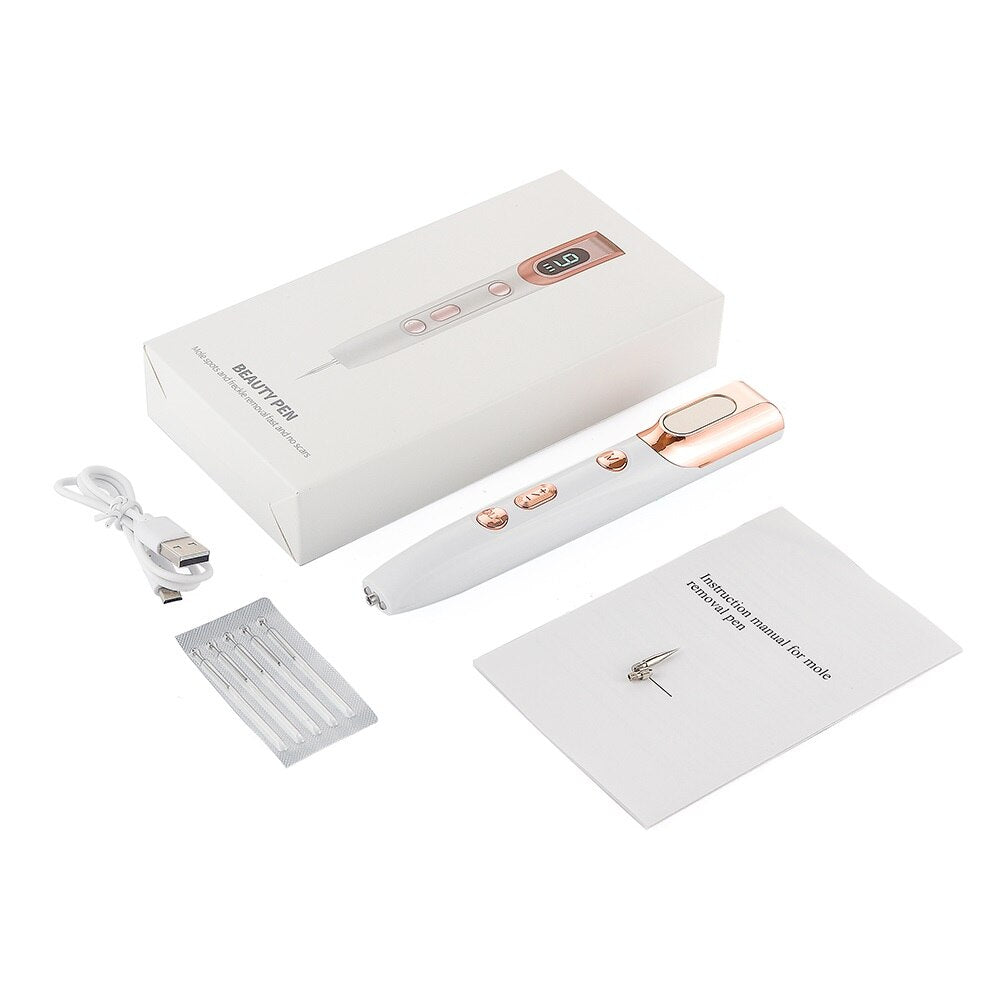 Stylo professionnel pour enlever les taupes de rousseur, stylo dissolvant de cicatrices de tatouage, nettoyeur de taches de verrues, décoloration des marques d'acné, soins de la peau, Machine de beauté