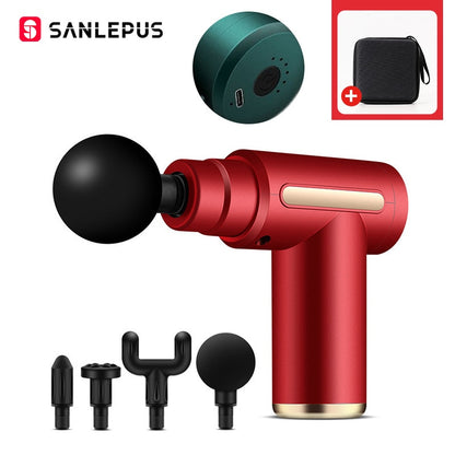 Sanlepus arma de massagem elétrica display lcd massageador para corpo pescoço dor nas costas gota alívio relaxamento muscular profundo fitness emagrecimento