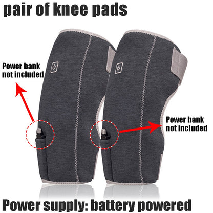 knee pads Power bank not included Power supply: battery powered