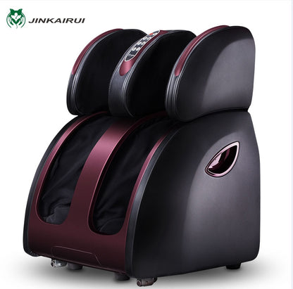 Jinkairui elétrico joelho pé massageador airbags calor perna panturrilha máquina de massagem shiatsu para alívio da dor promover a circulação sanguínea