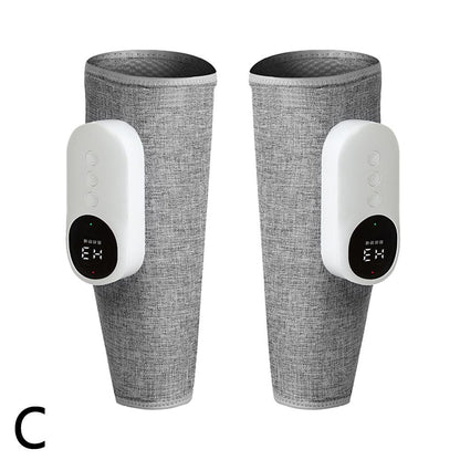 Nouveau masseur de jambes avec compression thermique Circulation sanguine Mollet Air Muscle Jambes Masseur Pression Pressothérapie Relax Electr H7A9