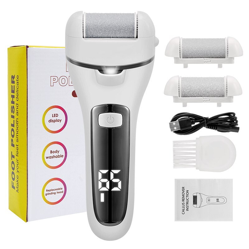 Electric Pedicure Tools Foot Care File Leg Heels Remove Hard Cracked Dead Skin Callus Remover Feet Foot Files Clean Care Machine