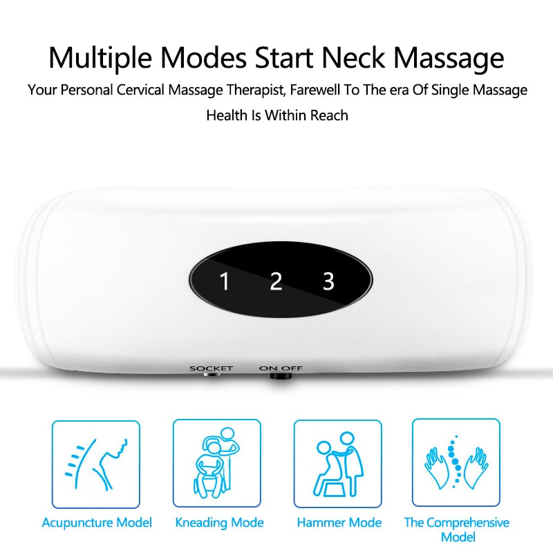 Multiple Modes Start Neck Massage Your Personal Cervical Massage Therapist;