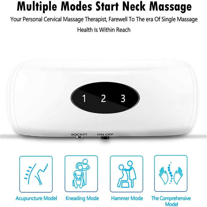 Multiple Modes Start Neck Massage Your Personal Cervical Massage Therapist;