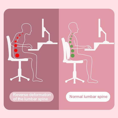 Reverse deformation Normal lumbar spine of the lum bar