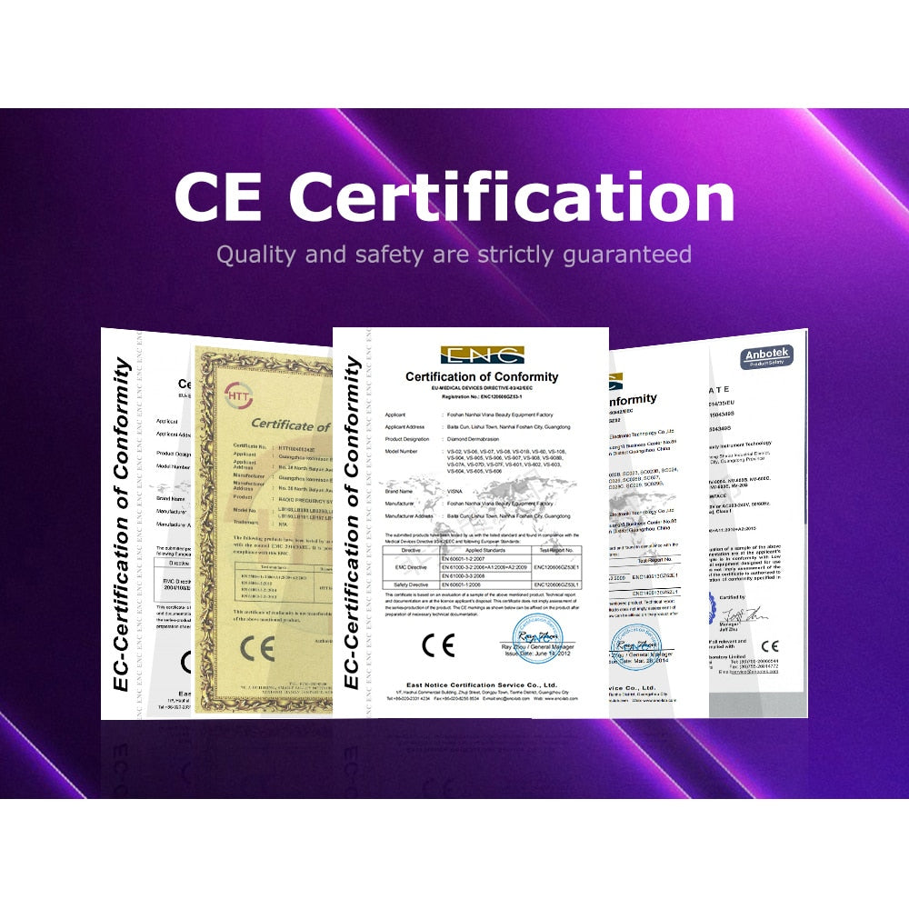 CE Certification Quality and safety are strictly guaranteed EAlC Anbot