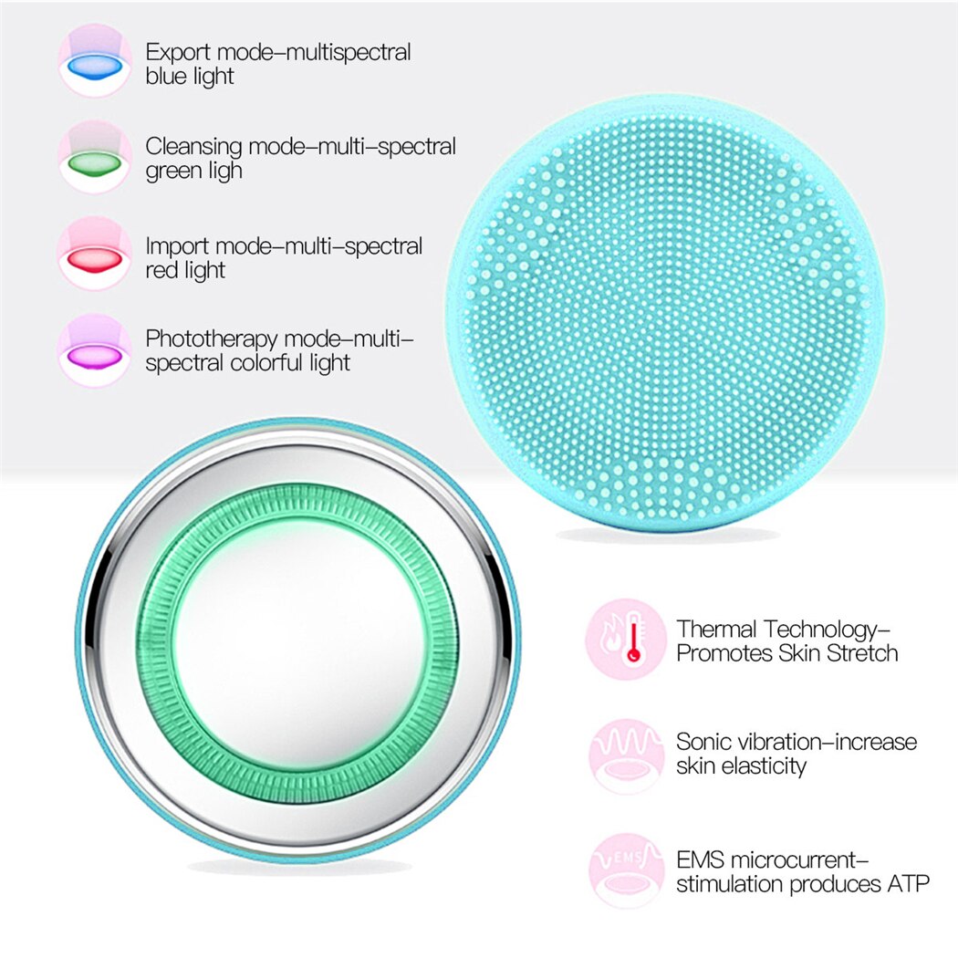 export mode-multi-spectral blue light Cleansing mode-