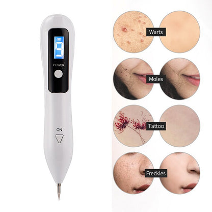 Mini Micro Current Electronic Pen Professional Cleaning Warts Spot Black Spot Skin Label Mole Tattoo Freckle Removal Beauty Care