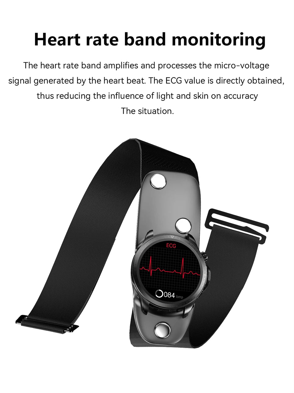 Accurate heart rate monitoring with minimal external interference.