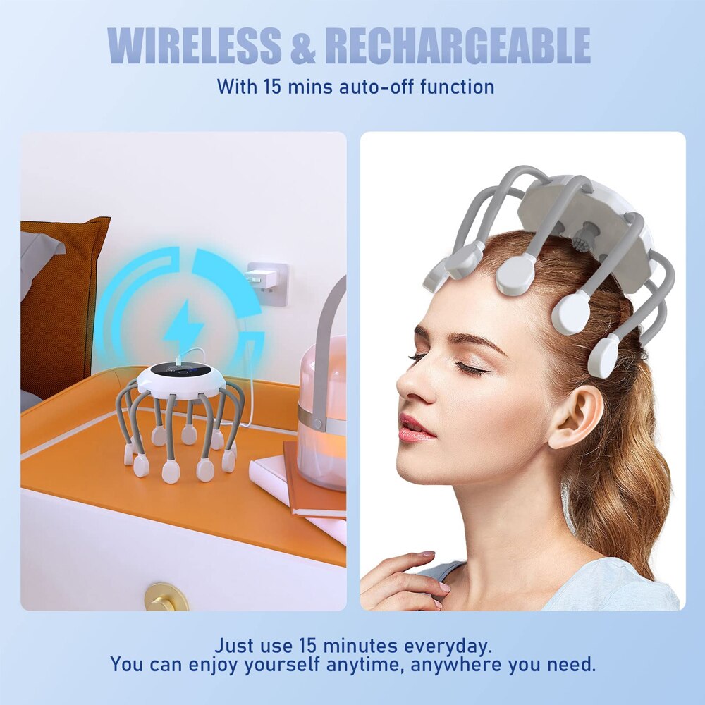 WIRELESS & RECHARGEABLE With 15 mins