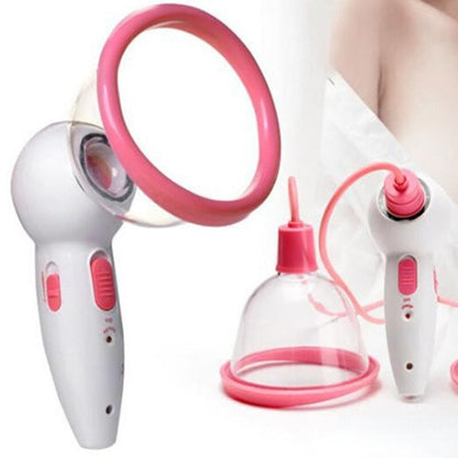 Electric Breast Massage Enlargement Instrument Vacuum Therapy Machine Butt Lift Massager Breast Pump Nipple Sucker Chest Cupping