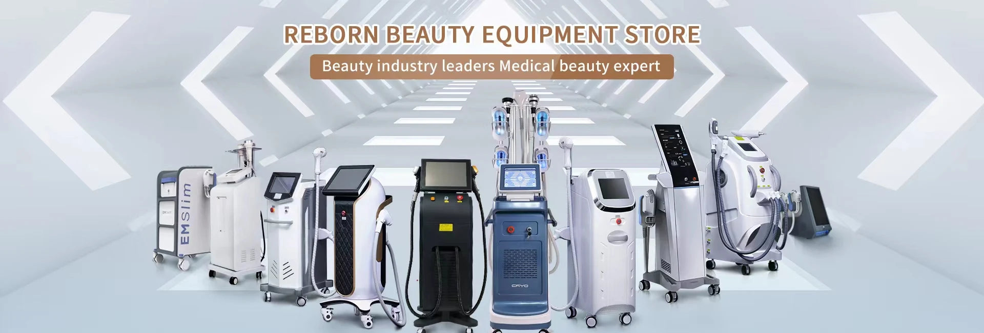 Reborn Beauty Equipment Store offers high-quality products, backed by medical beauty experts.