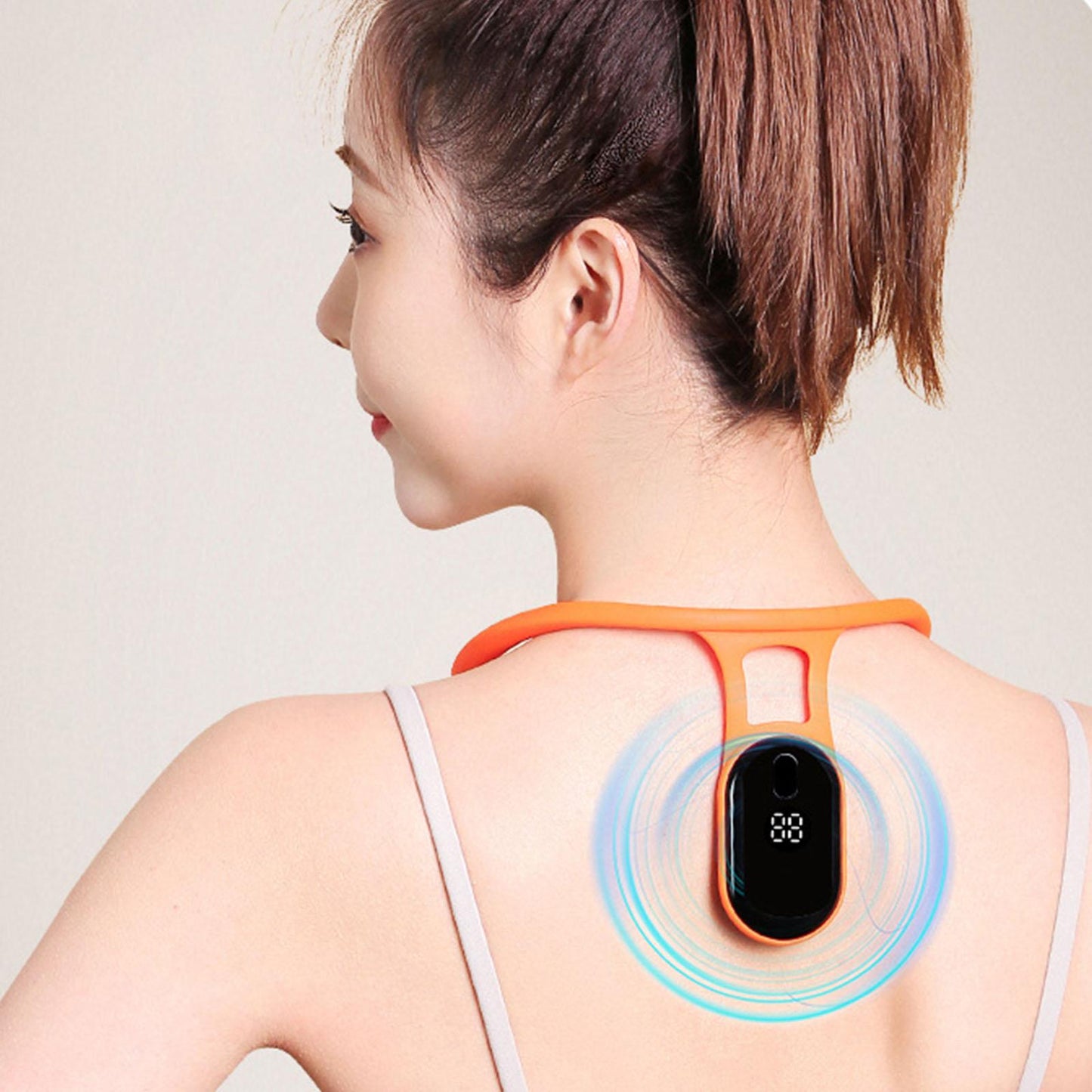 Back Support Mericle Ultrasonic Lymphatic Soothing Body Slimory Ultrasonic Lymphatic Soothing Neck Massager Care Instrument