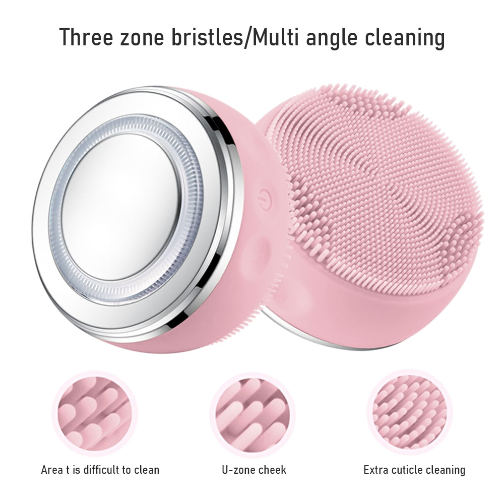 three zone bristles/Multi angle cleaning Area t is difficult