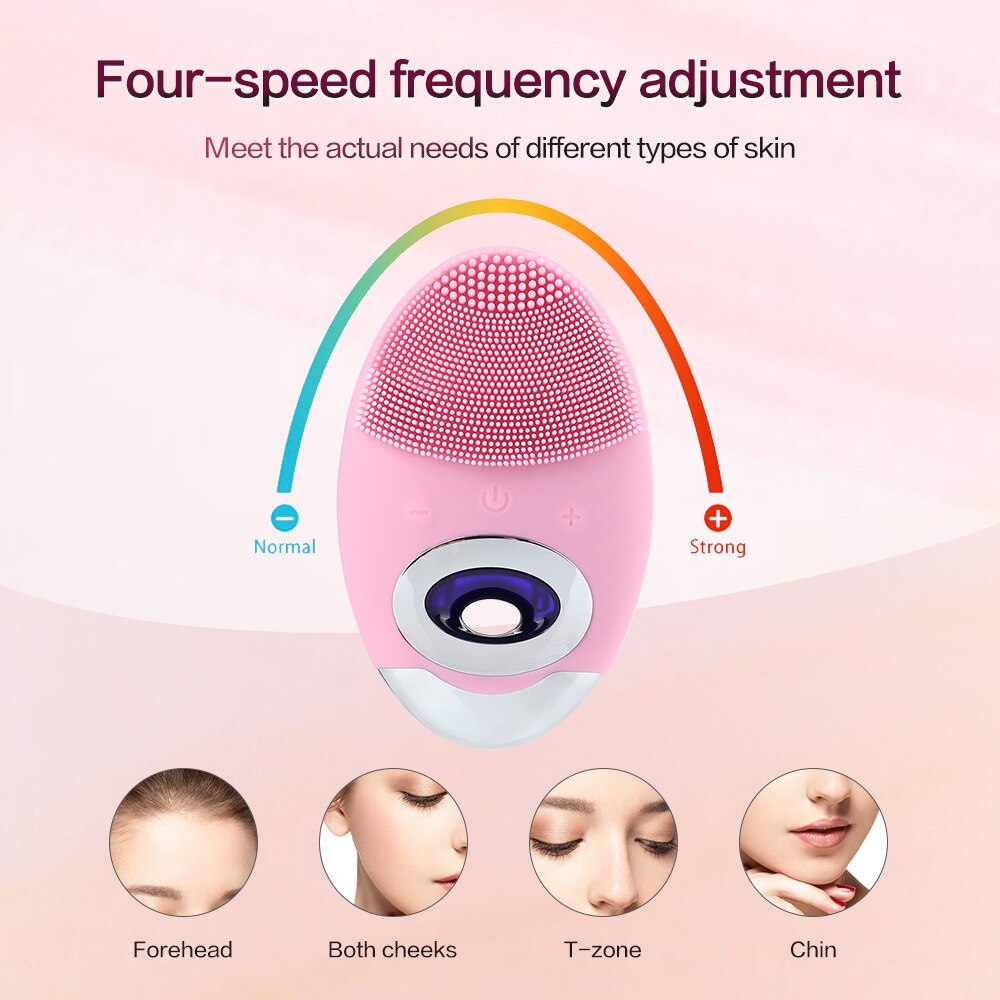 Four-speed frequency adjustment Meet the actual needs of different types of skin