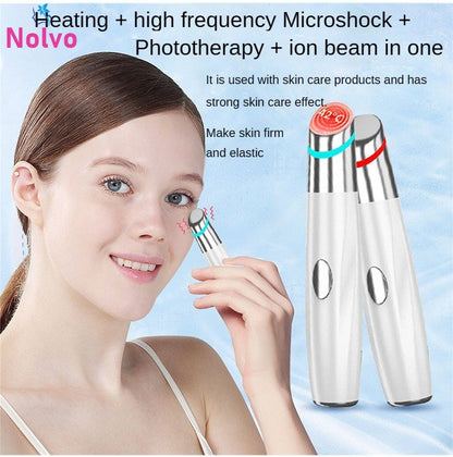 heating + high frequency Microshock + Nolvo Phototherapy +