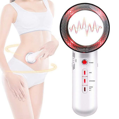 Ultrasound Cavitation EMS Fat Burner Body Slimming Massager Weight Loss Machine with Patch Lipo Anti Cellulite Galvanic Infrared