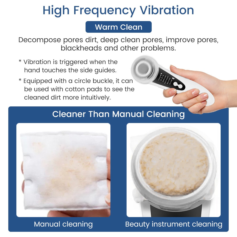 High Frequency Vibration Warm Clean Decompose pores