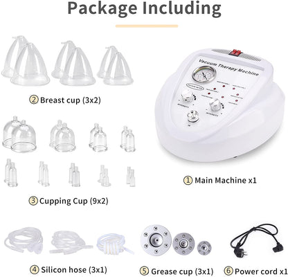 Package Including Breast cup (3x2) Main Machine xl 3