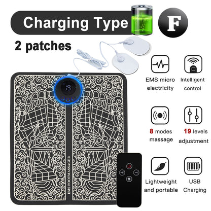 Charging Type F 2 patches EMS micro Intelligent electricity control 8 modes