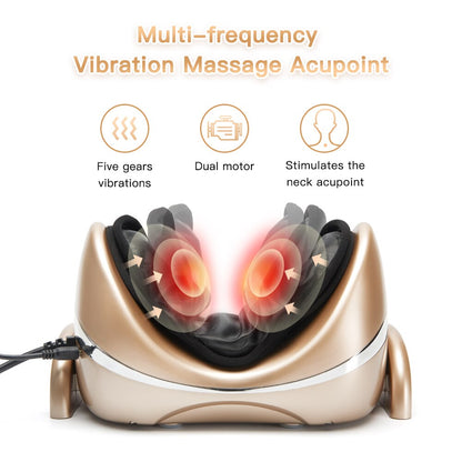 Multi-frequency Vibration Massage Acupoint Five gears Dual