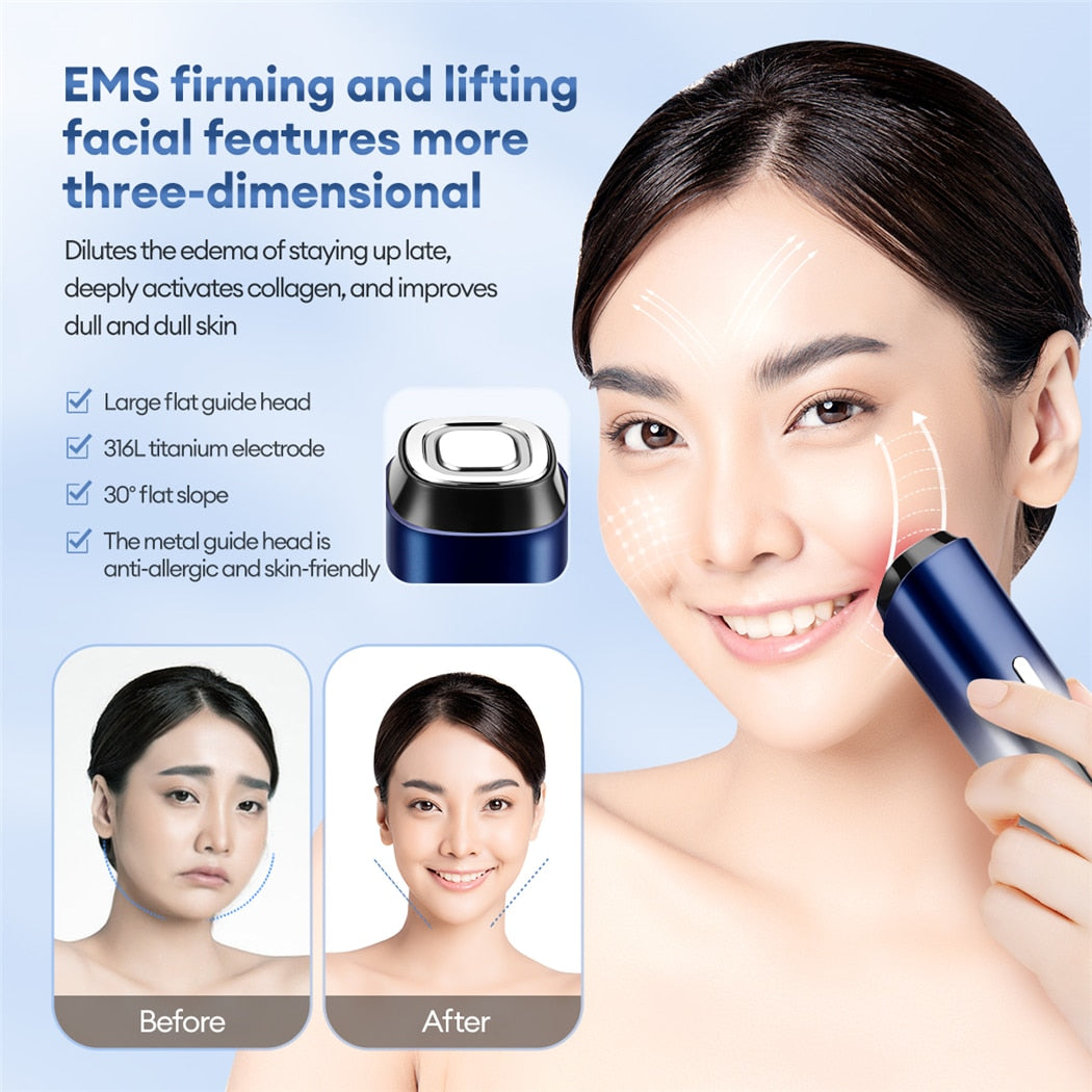 EMS firming and lifting facial features more three-dimensional Dilute