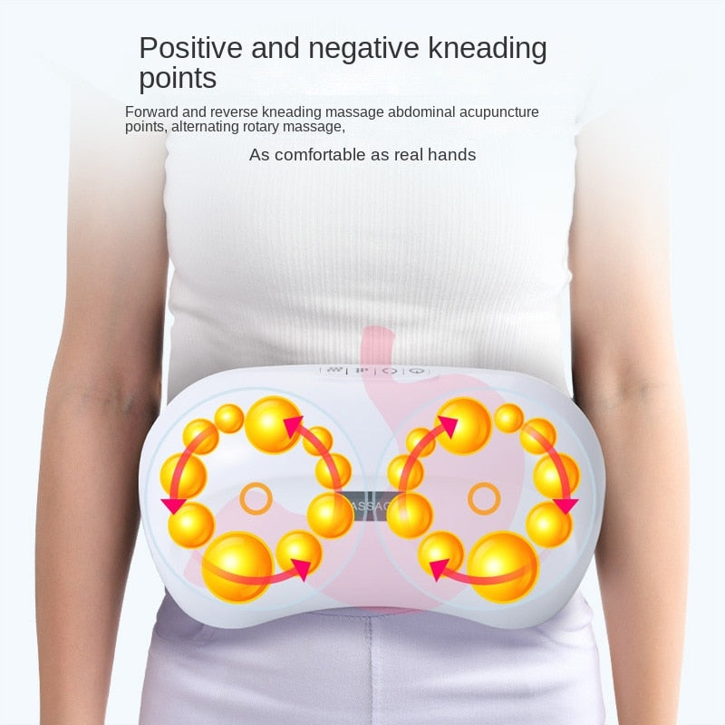 positive and negative kneading massage abdominal acupunctur