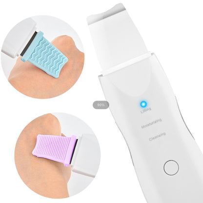 Ultrasonic Skin Scrubber Facial Cleaning Blackhead Remover Machine Peeling Shovel Vibration Massager Tools