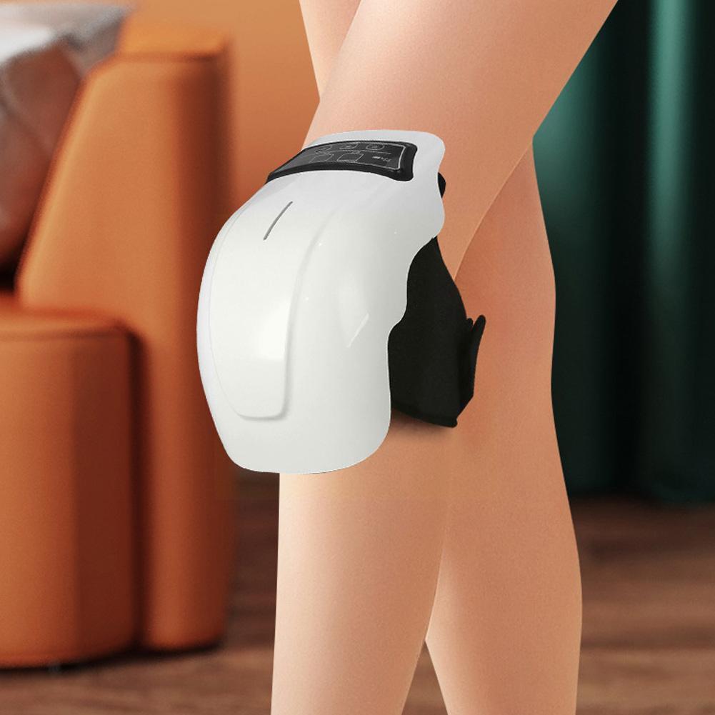 Electric Heating Knee Massager Vibration Physiotherapy for Knee Joints Pain Relief Infrared Thermal Therapy Foot Massage De C2M3