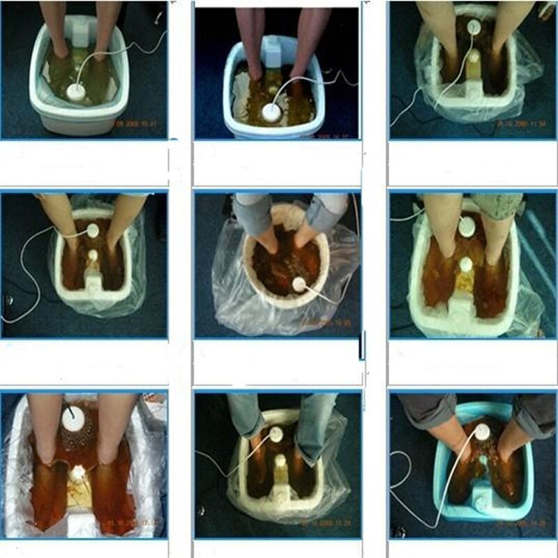 Máquina de desintoxicação de banho de pé iônico portátil preço de fábrica limpeza de íons