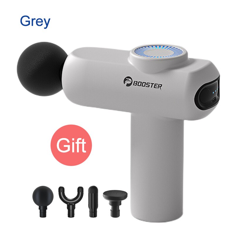 Booster MINI V2 Powerful Massage Gun Fascia Gun 50mm Massage Depth 4 Adjustable Gears Body Pains Relief Relaxation Fitness Tool