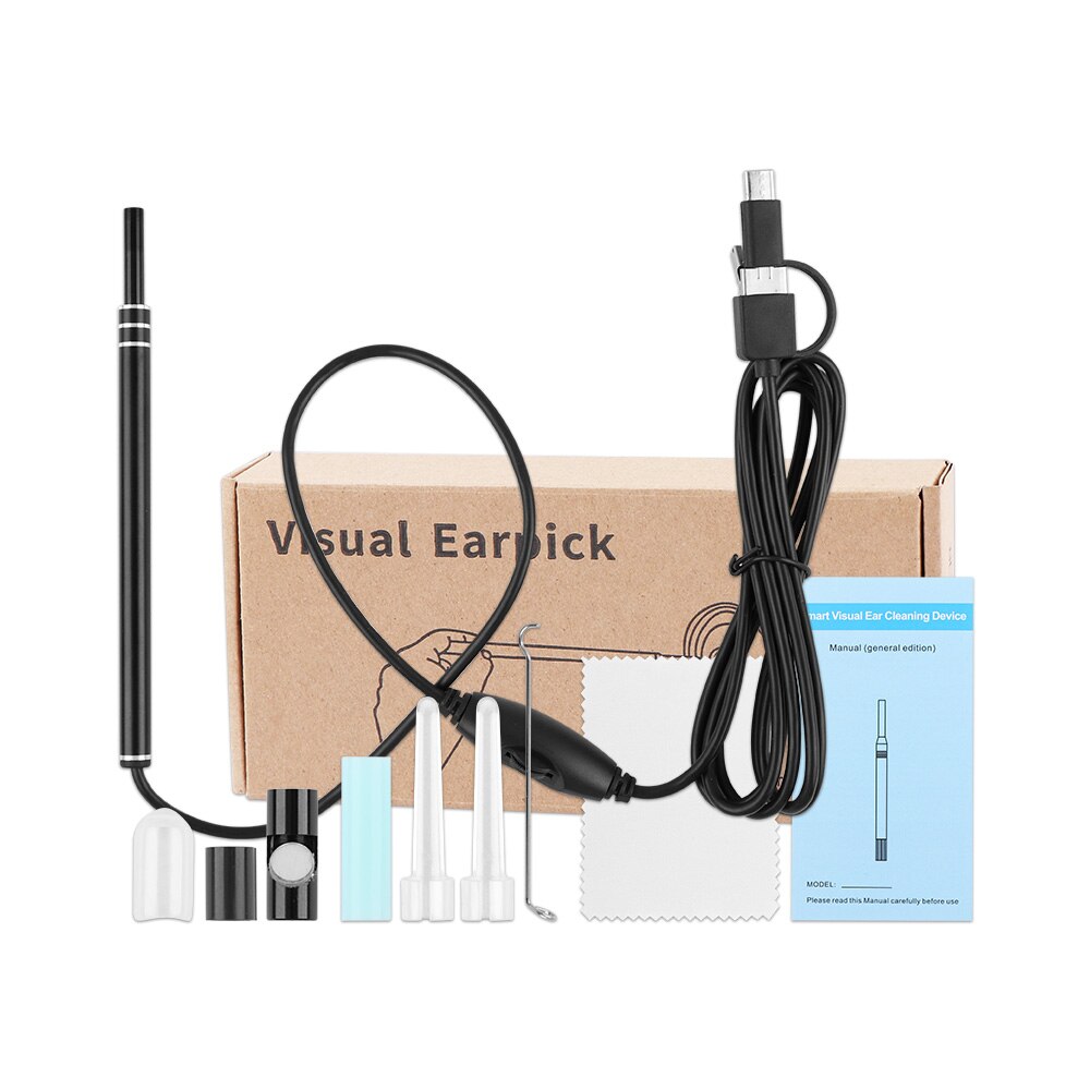 Smart Visual Ear Cleaner Ear Stick Endoscope Earpick Camera Otoscope Ear Cleaner Ear Wax Remover Ear Picker Earwax Removal Tools