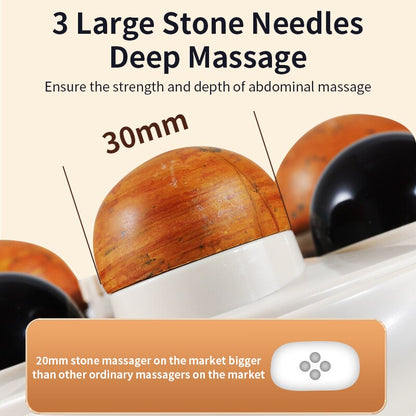 3 Large Stone Needles Deep Massage Ensure the strength and depth of abdominal