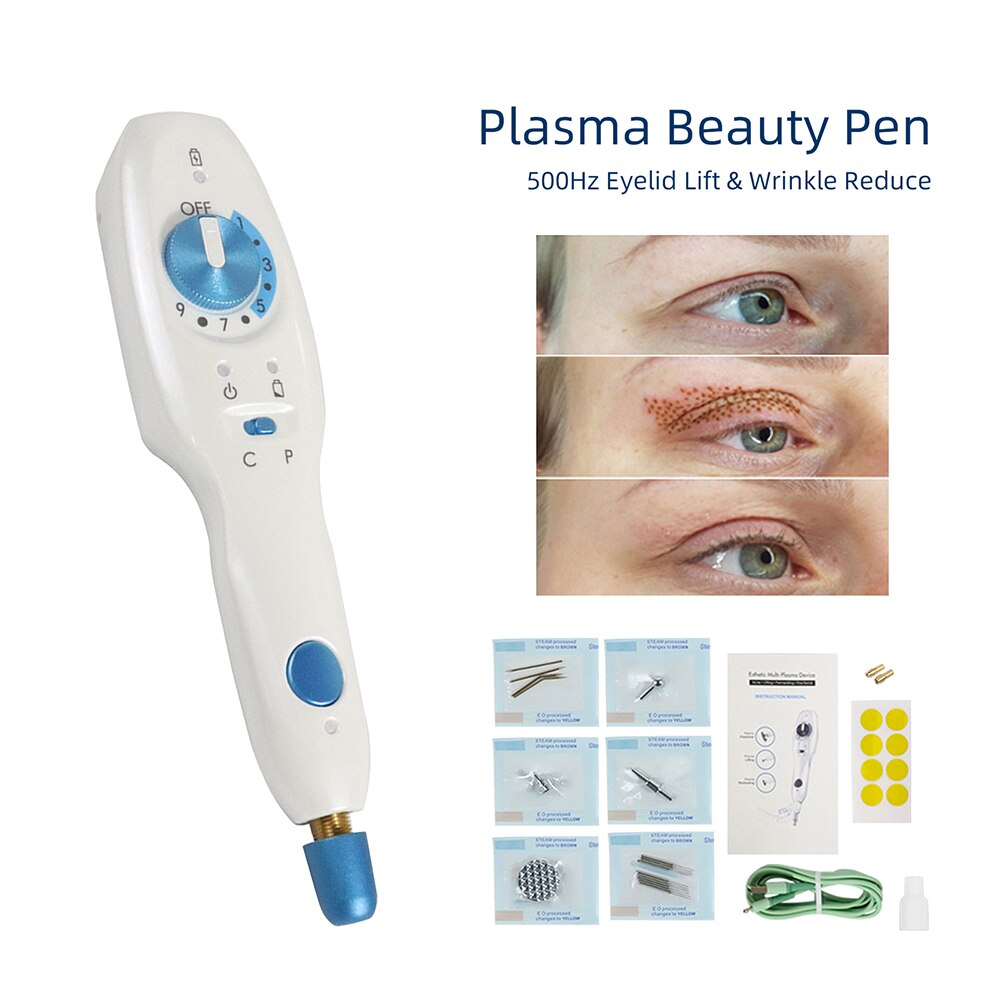 Plasma Beauty Pen 5O0Hz Eyelid Lift & Wrink