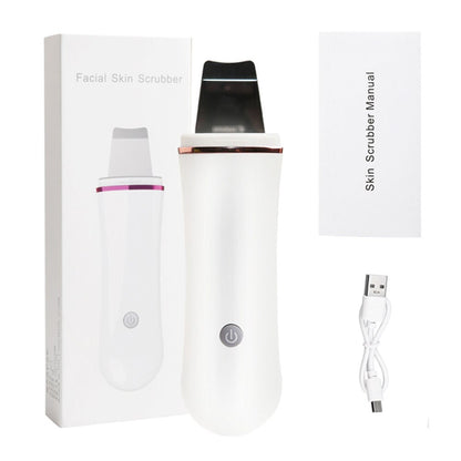 Épurateur de peau à ultrasons nettoyage du visage électrique pores nettoyant en profondeur acné dissolvant de points noirs dispositif de pelle à éplucher BeautyMachine