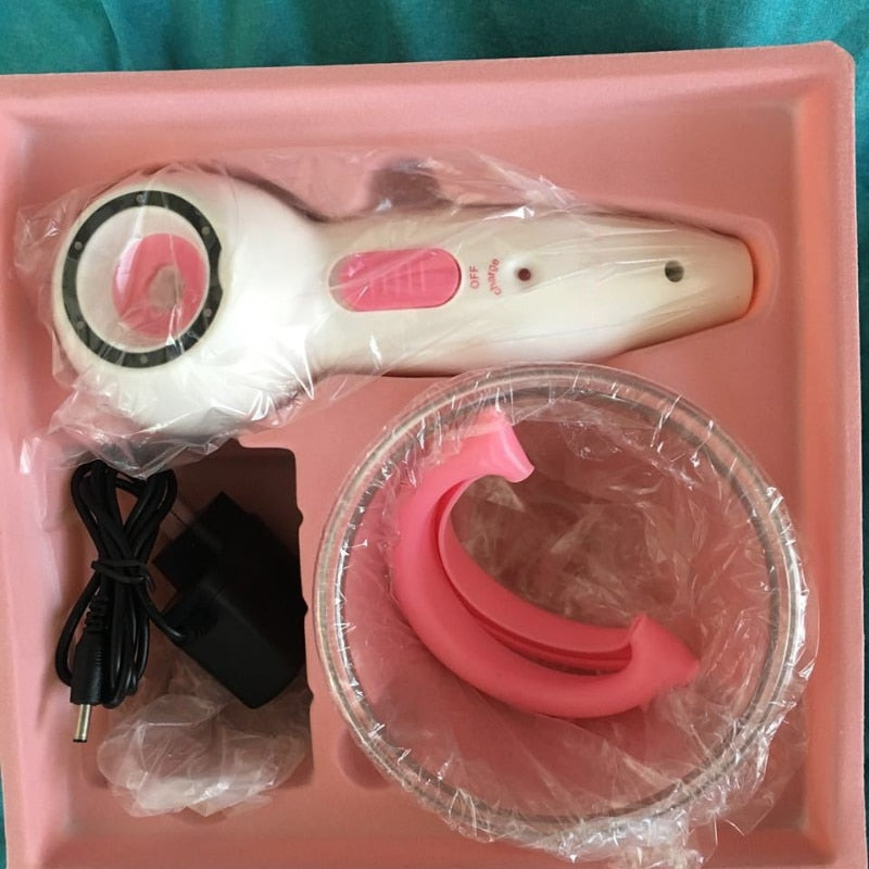 Electric Breast Massage Enlargement Instrument Vacuum Therapy Machine Butt Lift Massager Breast Pump Nipple Sucker Chest Cupping