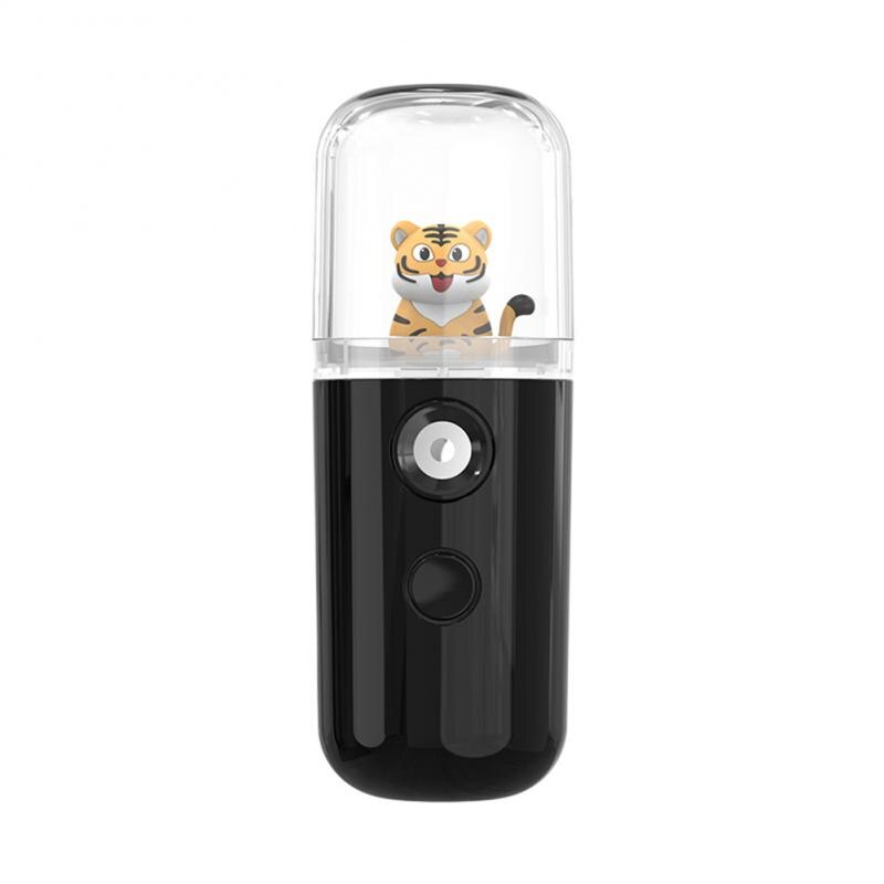 Conejo y Tigre creativo Nano pulverizador Facial Mini humidificador USB vaporizador de cara nebulizador hidratante belleza instrumentos cuidado de la piel