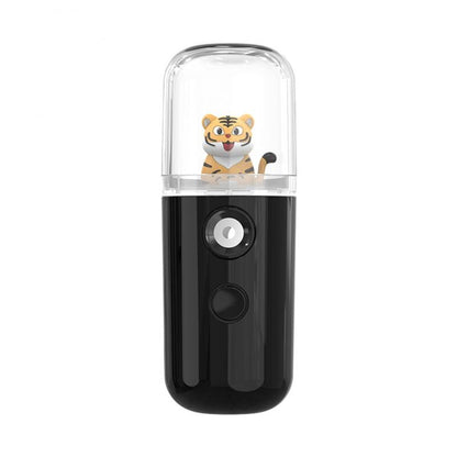 Conejo y Tigre creativo Nano pulverizador Facial Mini humidificador USB vaporizador de cara nebulizador hidratante belleza instrumentos cuidado de la piel