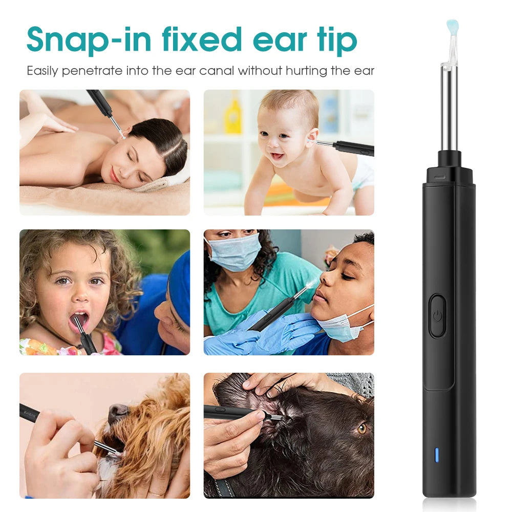 Ear tip design for easy insertion and comfortable wear.